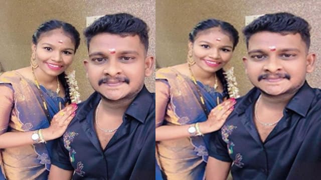 Telugu Couple Kissing & Pussy Sucking – Telugu Porno Video